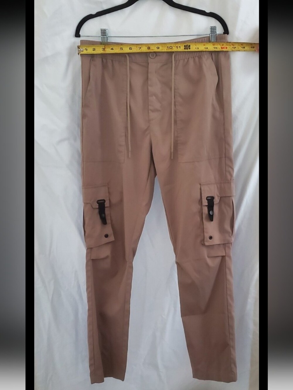 Tan Pants Cargo Pants Men's Pants Forever 21 Pants Size Small Cargo Pants Men - Picture 8 of 12